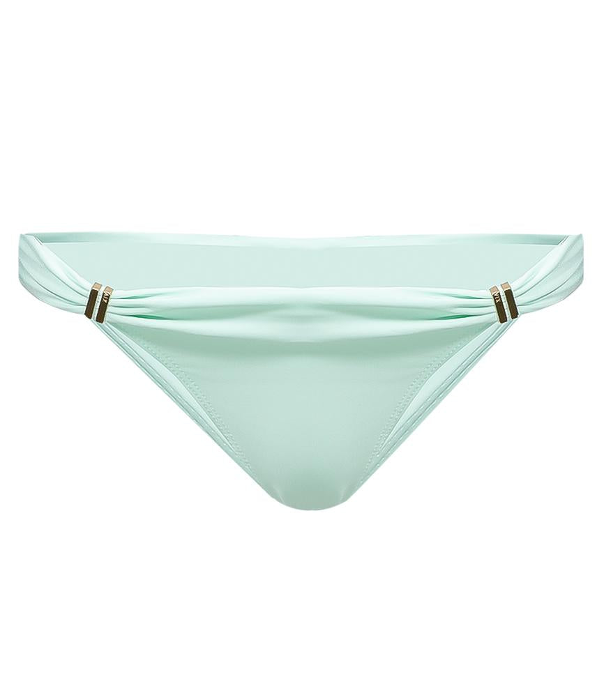 Soild Bia Tube Brazilian Cut Bikini Bottoms Mint