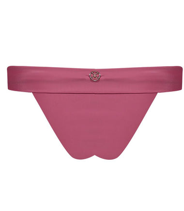 Solid Bia Tube Brazilian Cut Bikini Bottoms Pink - Bikini Bottom
