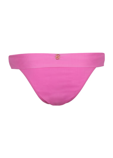 Solid Bia Tube Brazilian Bikini Bottom Pink