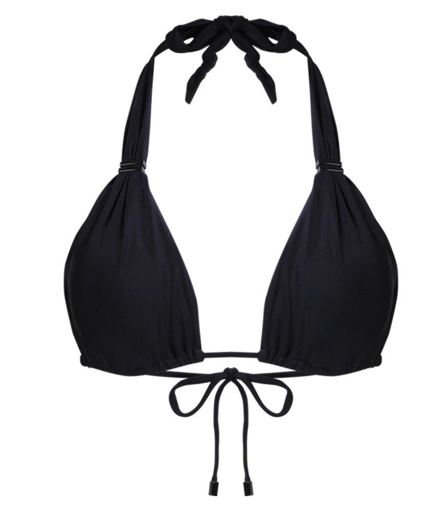 Load image into Gallery viewer, VIX Solid Bia Tube Top Black
