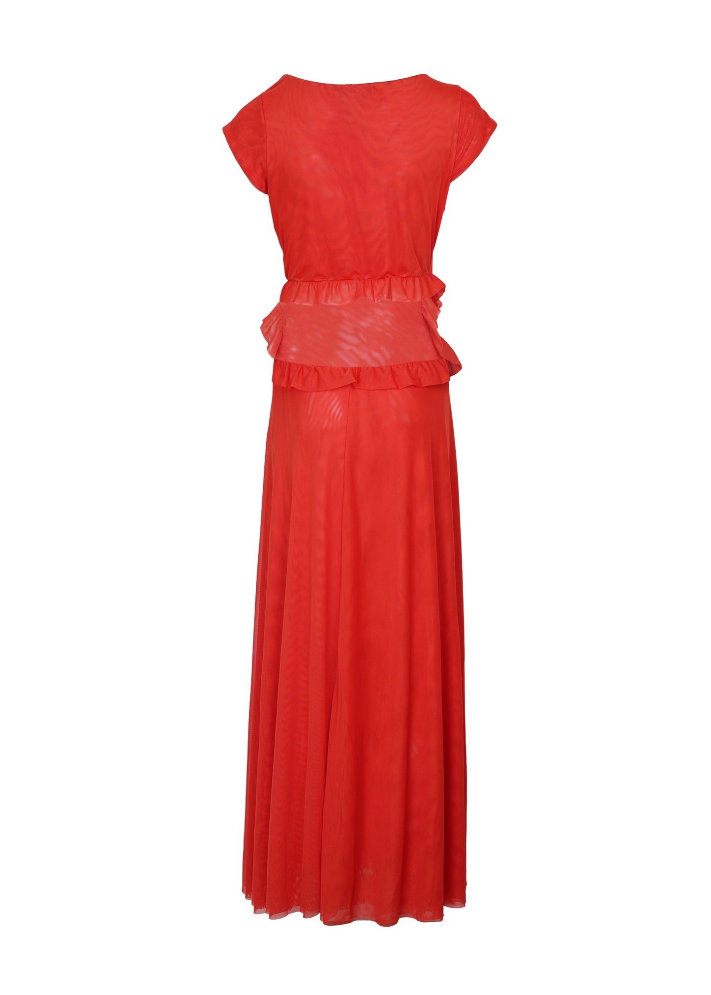 Load image into Gallery viewer, Solid Evie Long Dress Orange

