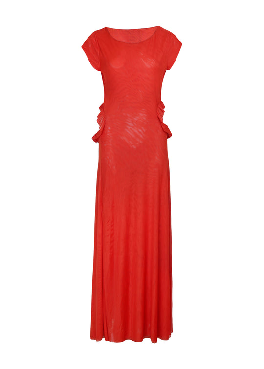 Load image into Gallery viewer, Solid Evie Long Dress Orange
