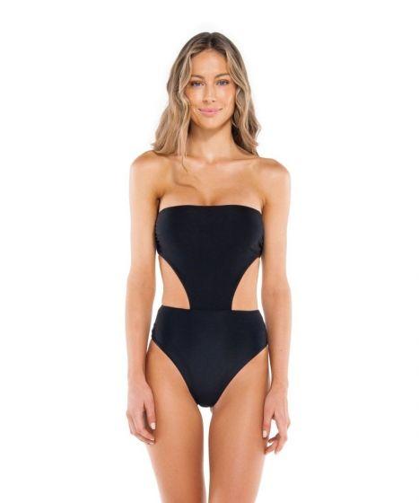 Vix Solid Maite One Piece Brazil Black