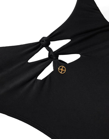 Solid Megan One Piece Black - One Piece