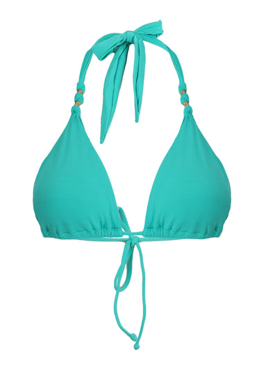 Solid Paula Bikini Top Light Green