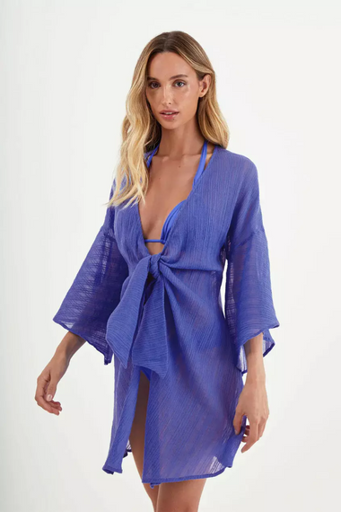 Solid Perola Short Cover Up Ethereal
