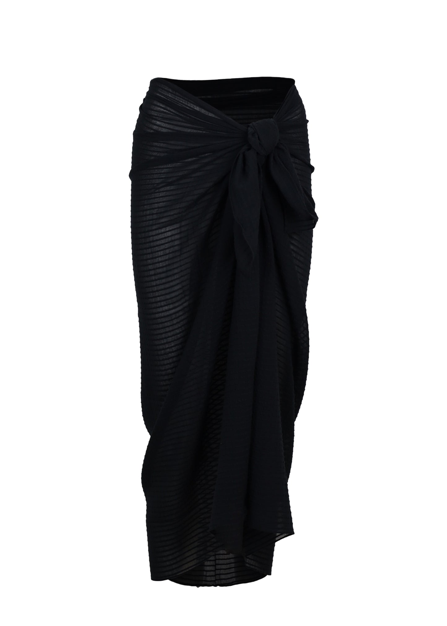 Load image into Gallery viewer, Solid Sarong Black
