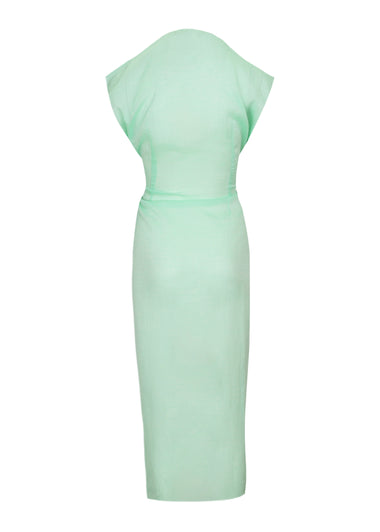 Solid Sasha Long Cover Up Light Green