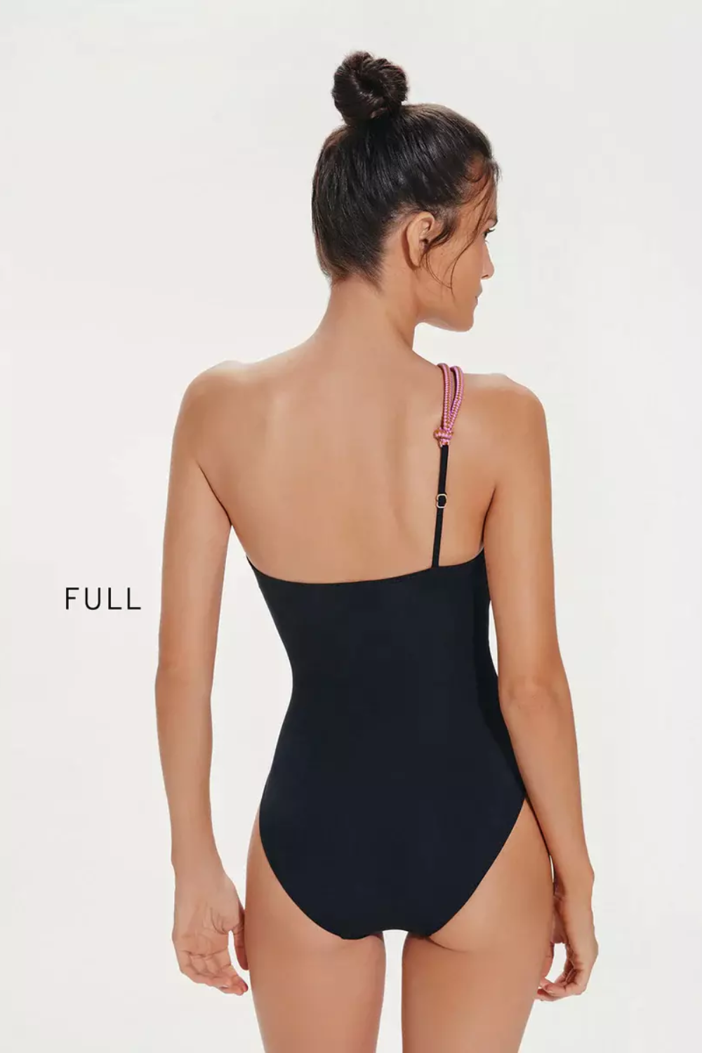 Load image into Gallery viewer, Solid Zaila One Piece Full Black

