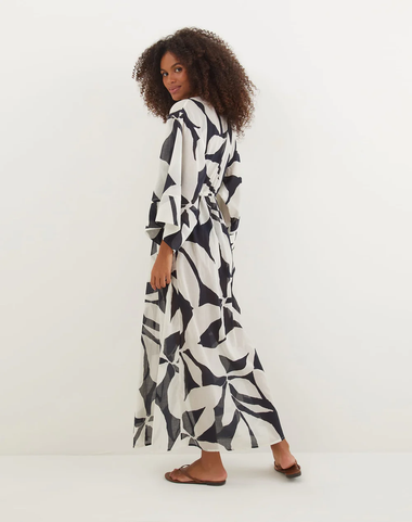 Yumi Long Kimono Cover Up - Cover Up