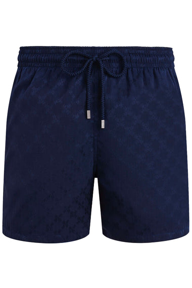Men Swim Shorts Turtle Monogram Navy