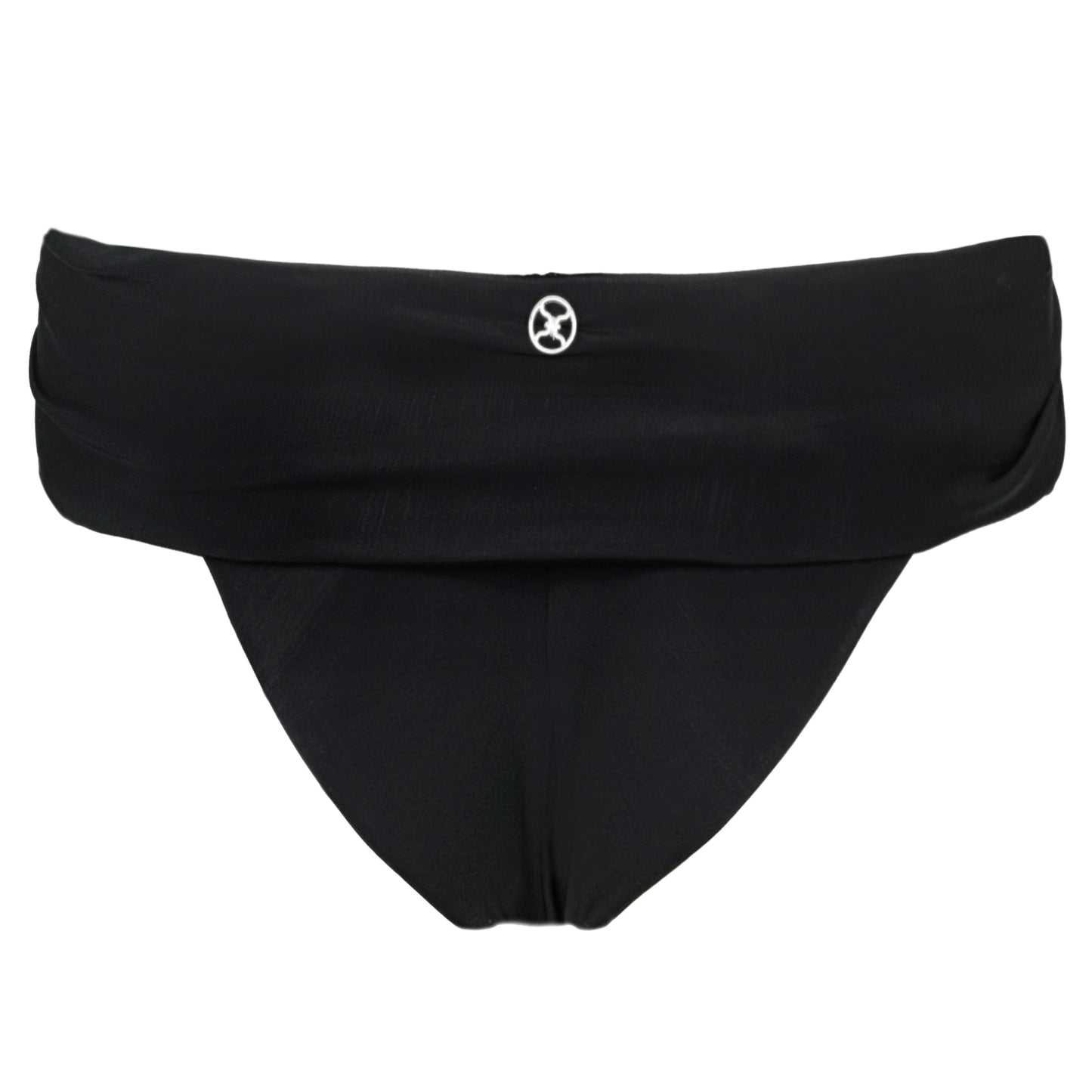 Load image into Gallery viewer, Solid Sam Bikini Bottom Full Black - Bikini Bottom
