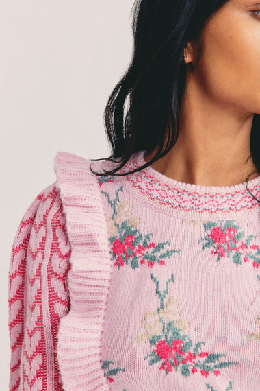 Warwick Pullover Blush Pink - Pullover