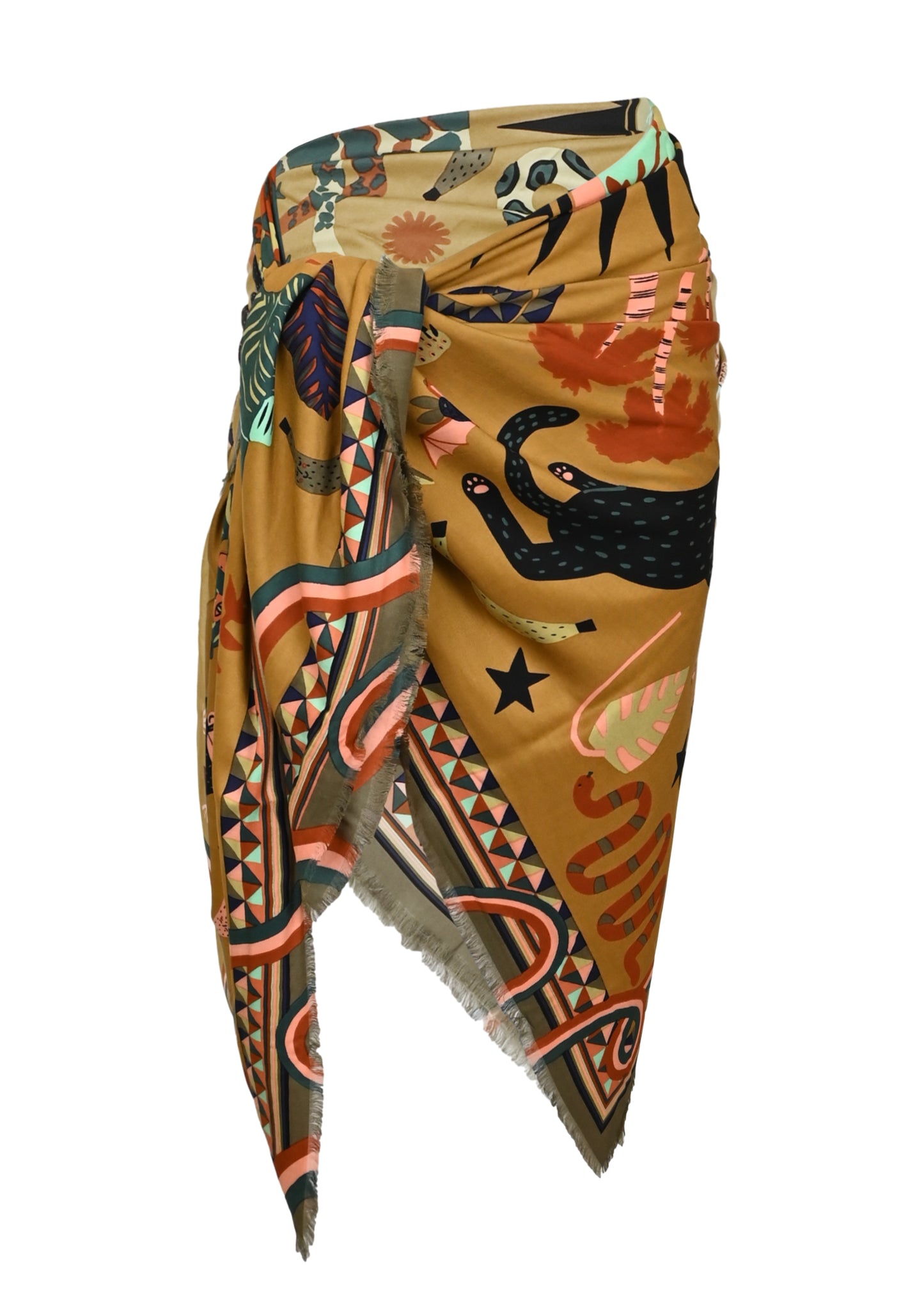 Animo Big Ocre Scarf