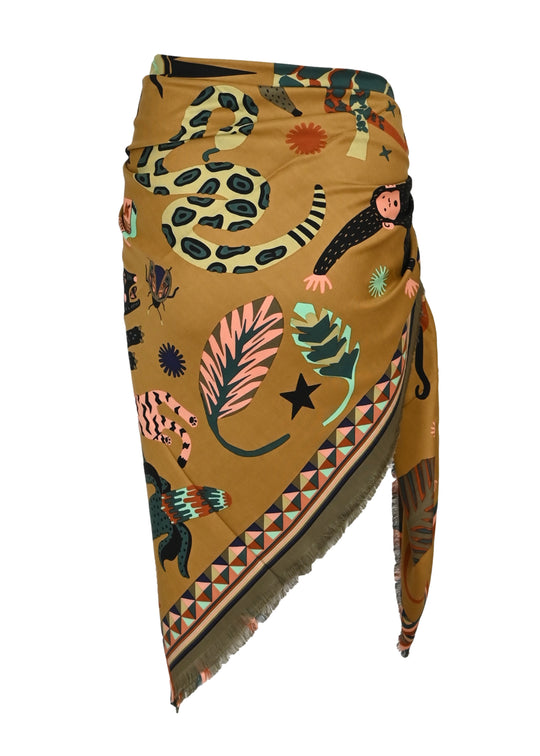 Animo Big Ocre Scarf