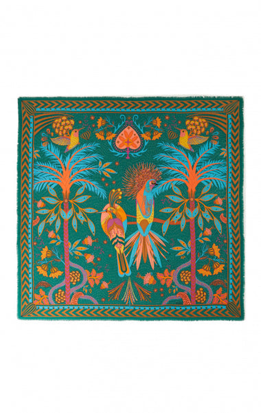 Magic India Scarf Vert - Scarf