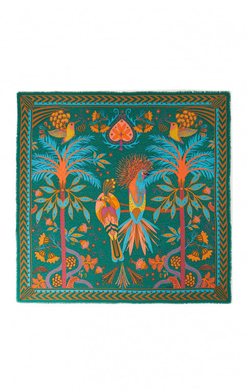 Load image into Gallery viewer, Magic India Scarf Vert - Scarf
