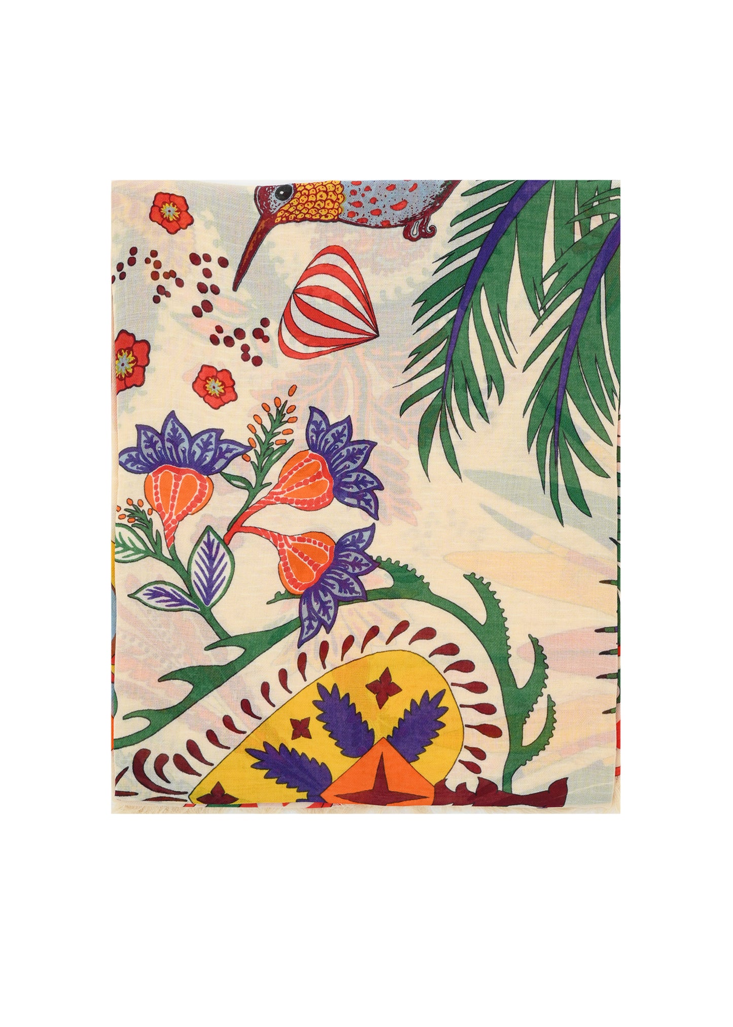 Load image into Gallery viewer, Magic India Scarf Beige - Scarf
