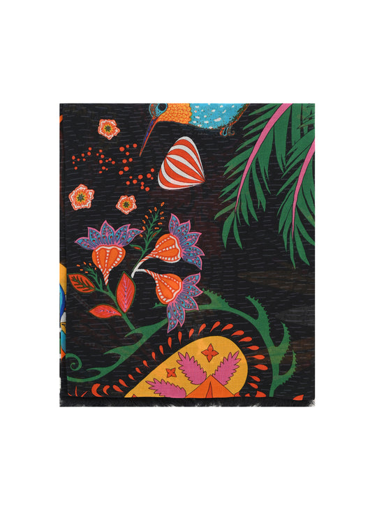 Load image into Gallery viewer, Magic India Scarf Noir - Scarf
