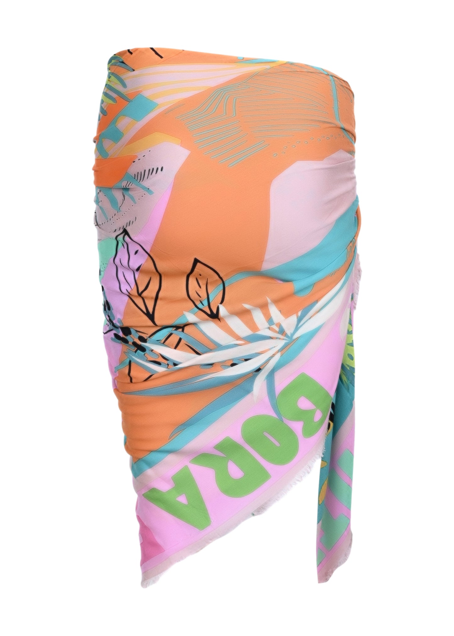 Load image into Gallery viewer, Vacanze Scarf Orange - Scarf
