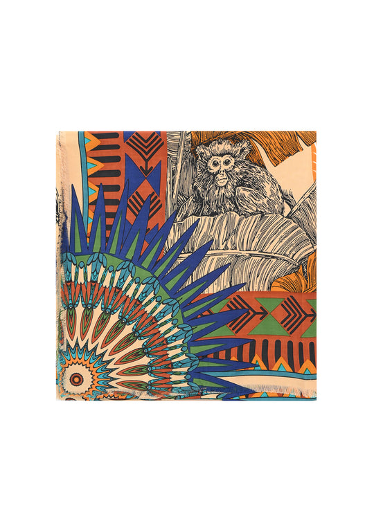 Load image into Gallery viewer, Zoulou Scarf Beige - Scarf
