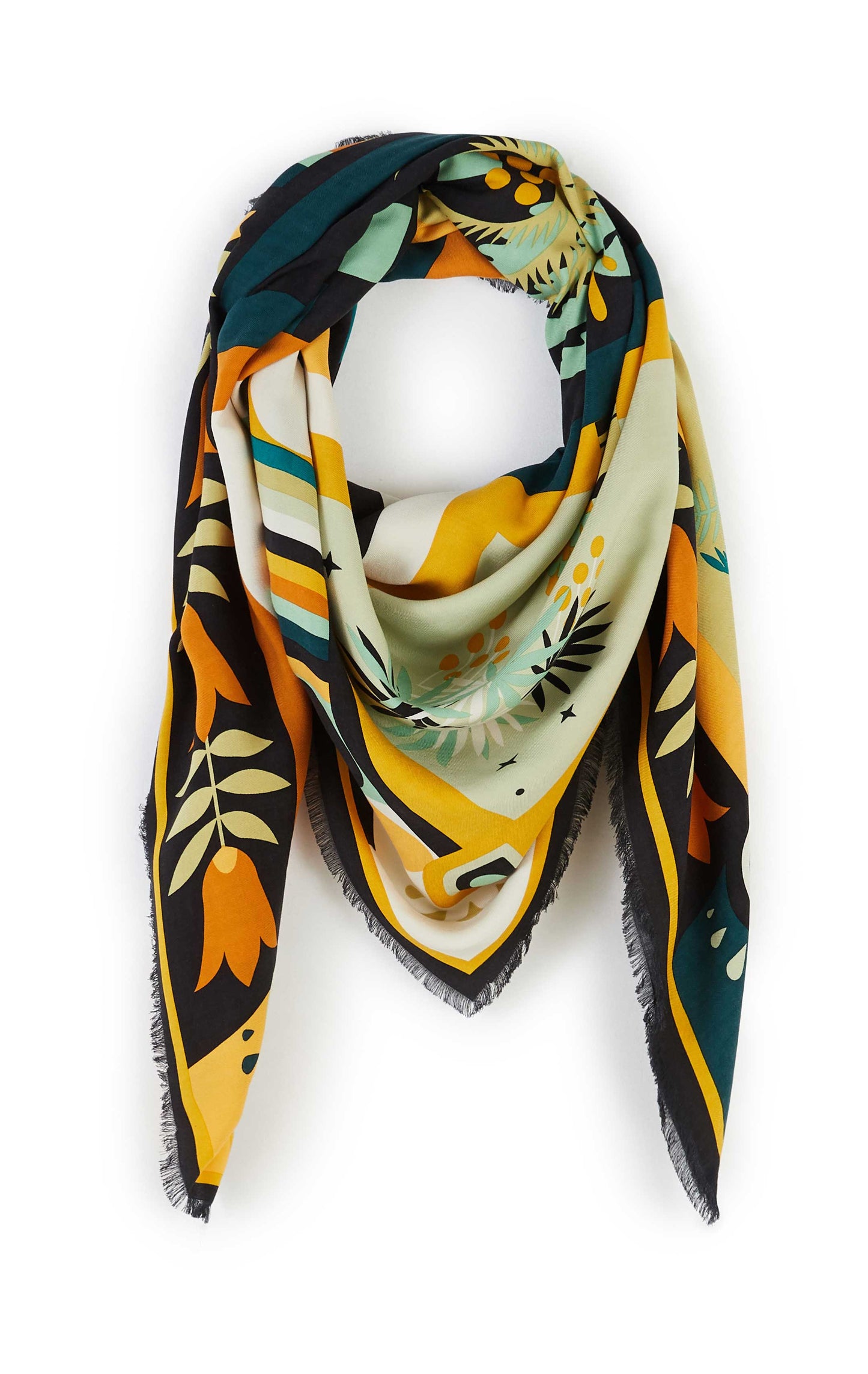 Load image into Gallery viewer, Beldi Noir Scarf
