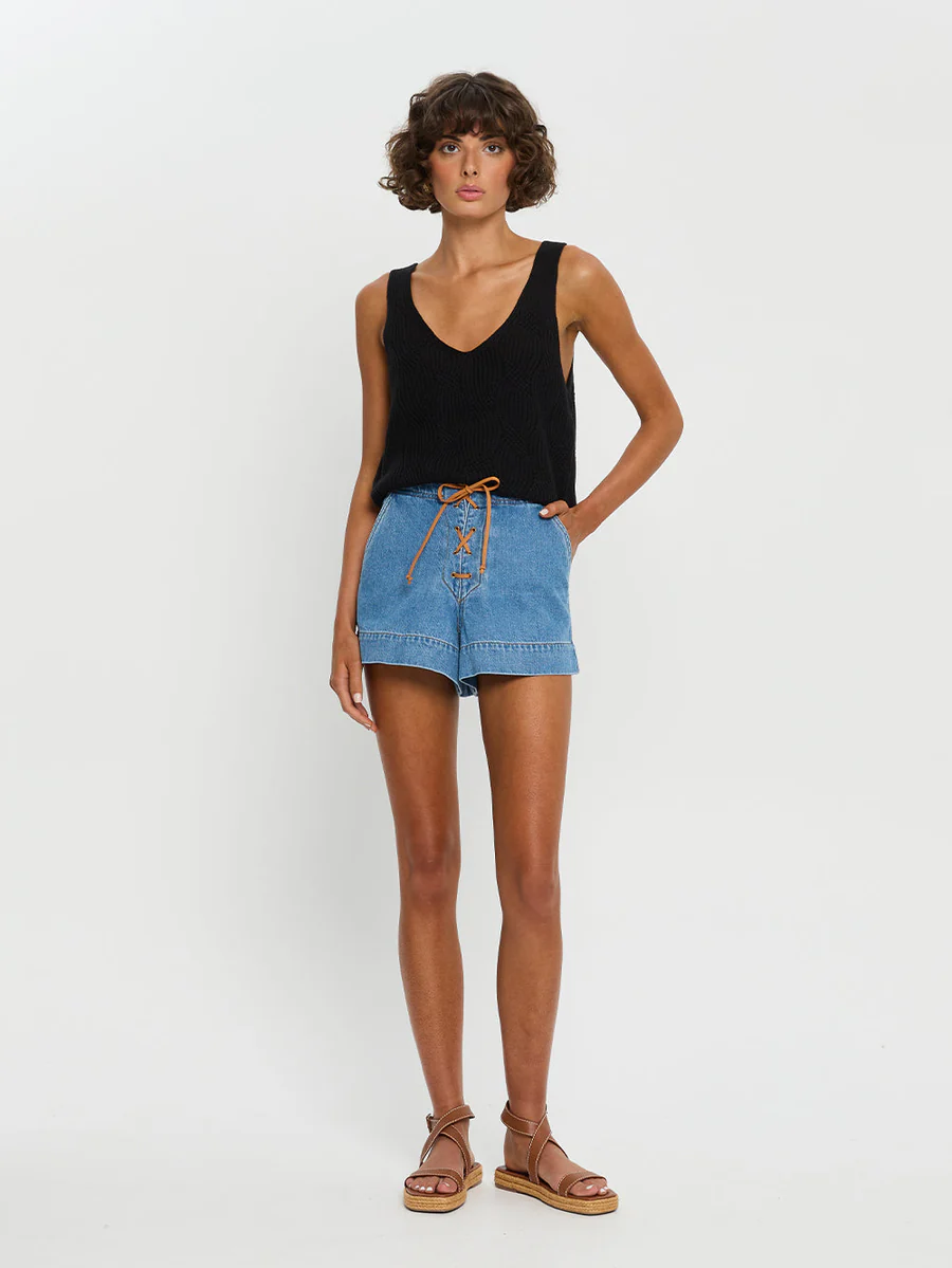 Load image into Gallery viewer, Willow Denim Short - Shorts
