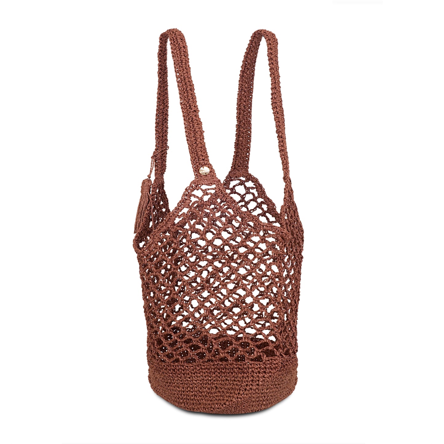 The Choco Tassel Tote Bag