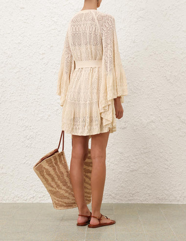 Coco Pointella Lace Dress Cream