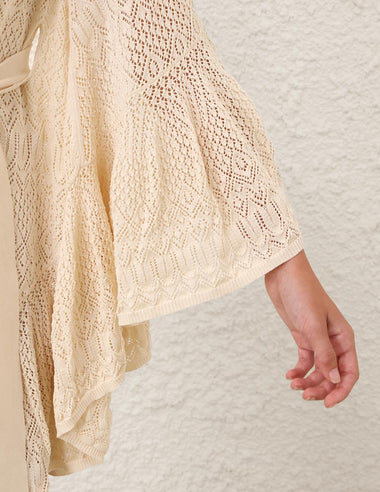 Coco Pointella Lace Dress Cream