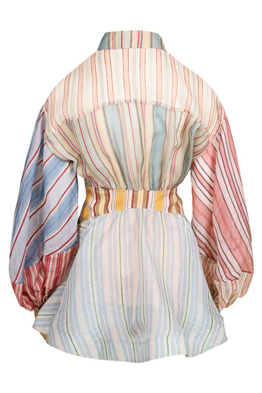 Rebellion Striped Mini Dress