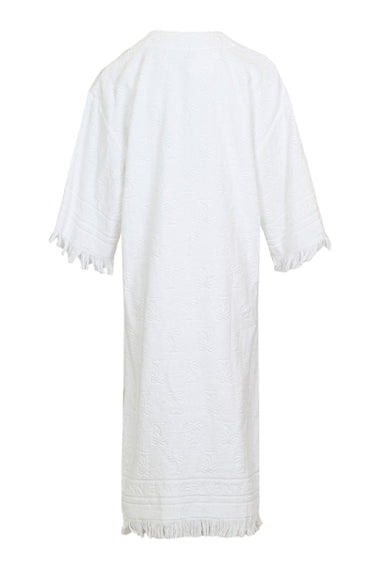 Alight Towelling Midi Dress Ivory - Dress