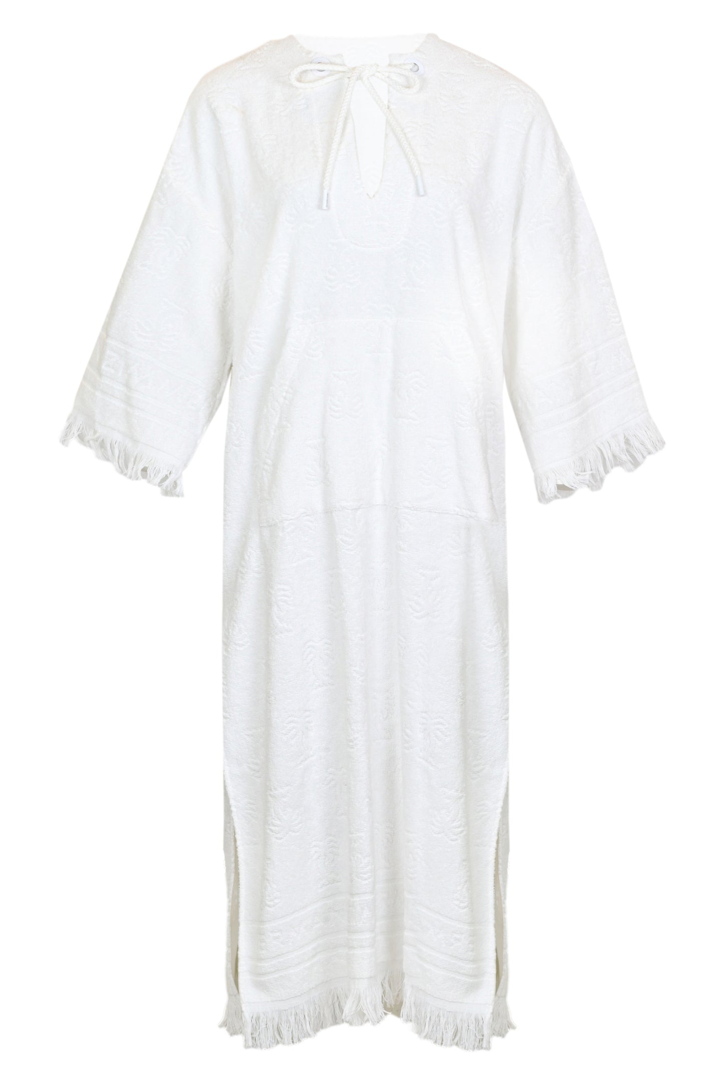 Load image into Gallery viewer, Alight Towelling Midi Dress Ivory - Dress
