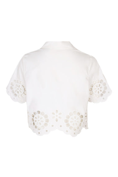 Broderie Shirt Ivory
