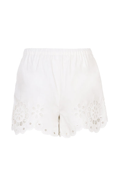 Broderie Short Ivory