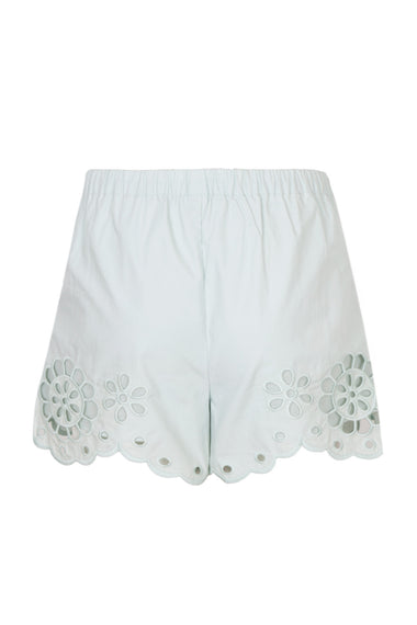 Broderie Short Soft Mint
