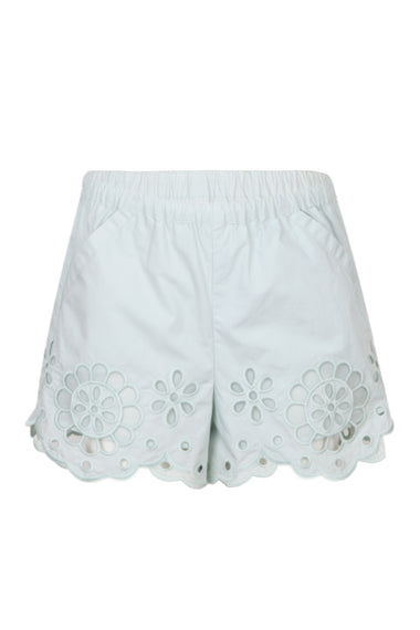 Broderie Short Soft Mint