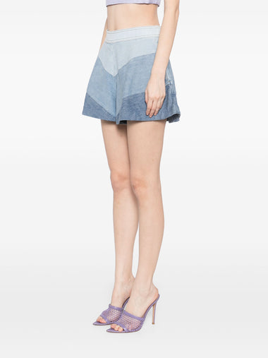 Tallow Chevron Denim Short - Short