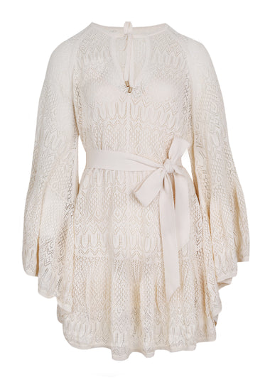 Coco Pointella Lace Dress Cream