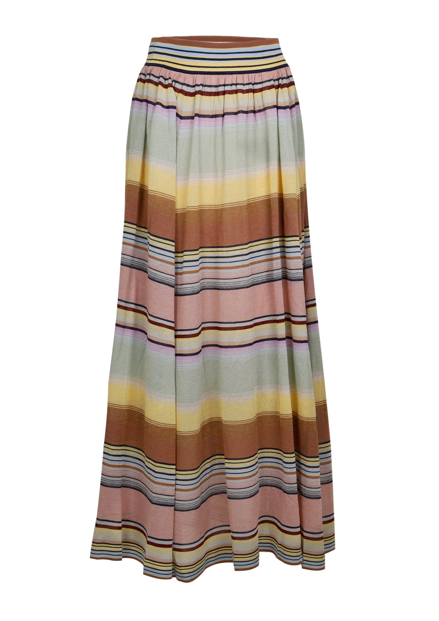 Load image into Gallery viewer, Coco Stripe Circle Skirt
