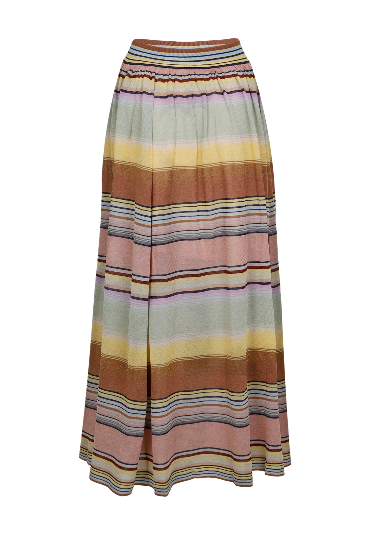 Load image into Gallery viewer, Coco Stripe Circle Skirt
