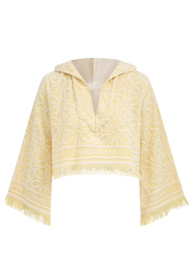 Coco Towelling Hooded Top