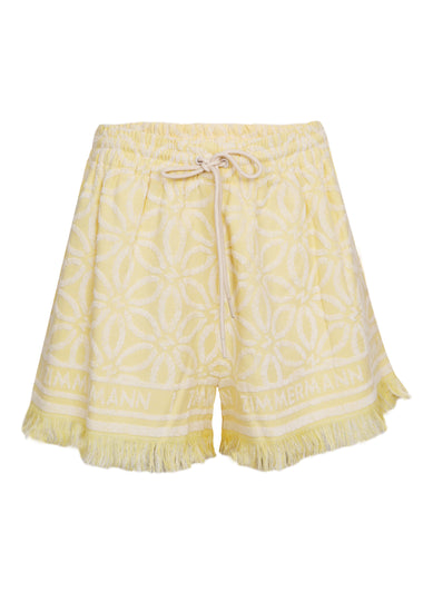Coco Towelling Short Yellow/Cream