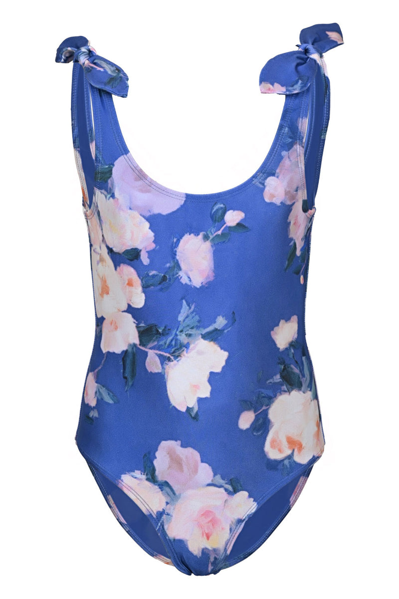 Everley Bow Shoulder One Piece Swimsuit