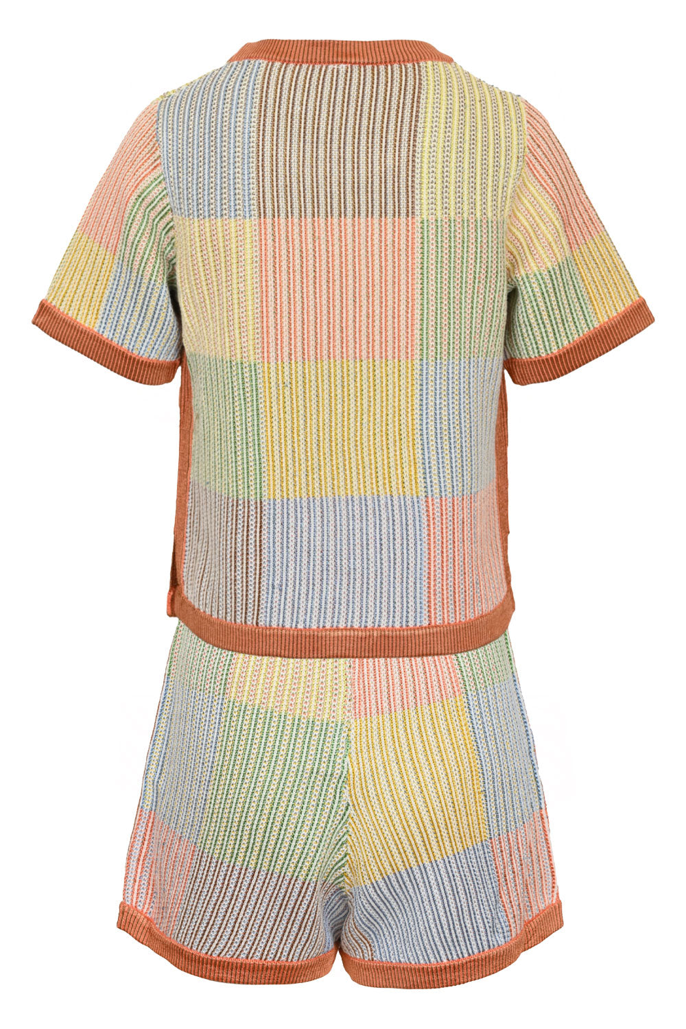Load image into Gallery viewer, Everley Patchwork Knit Set
