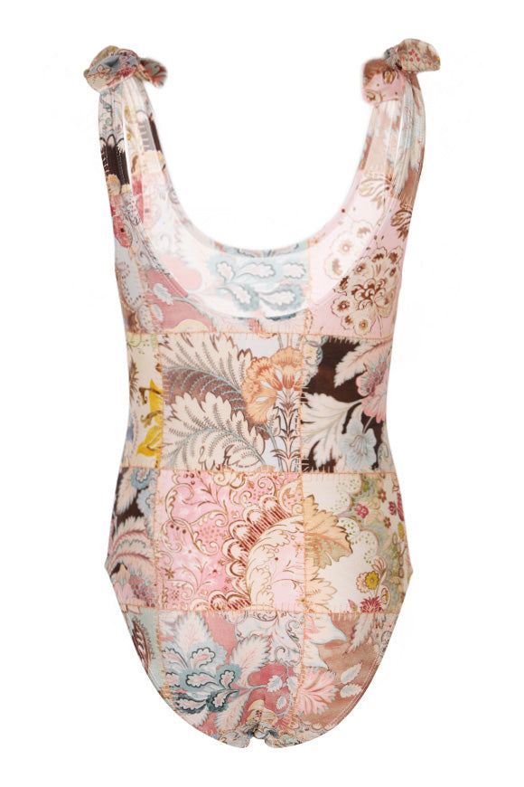 Load image into Gallery viewer, Floral Tie Shoulder Daylight
