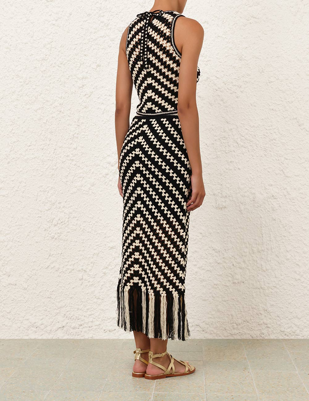 Load image into Gallery viewer, Halliday Hand Crochet Skirt - Skirt
