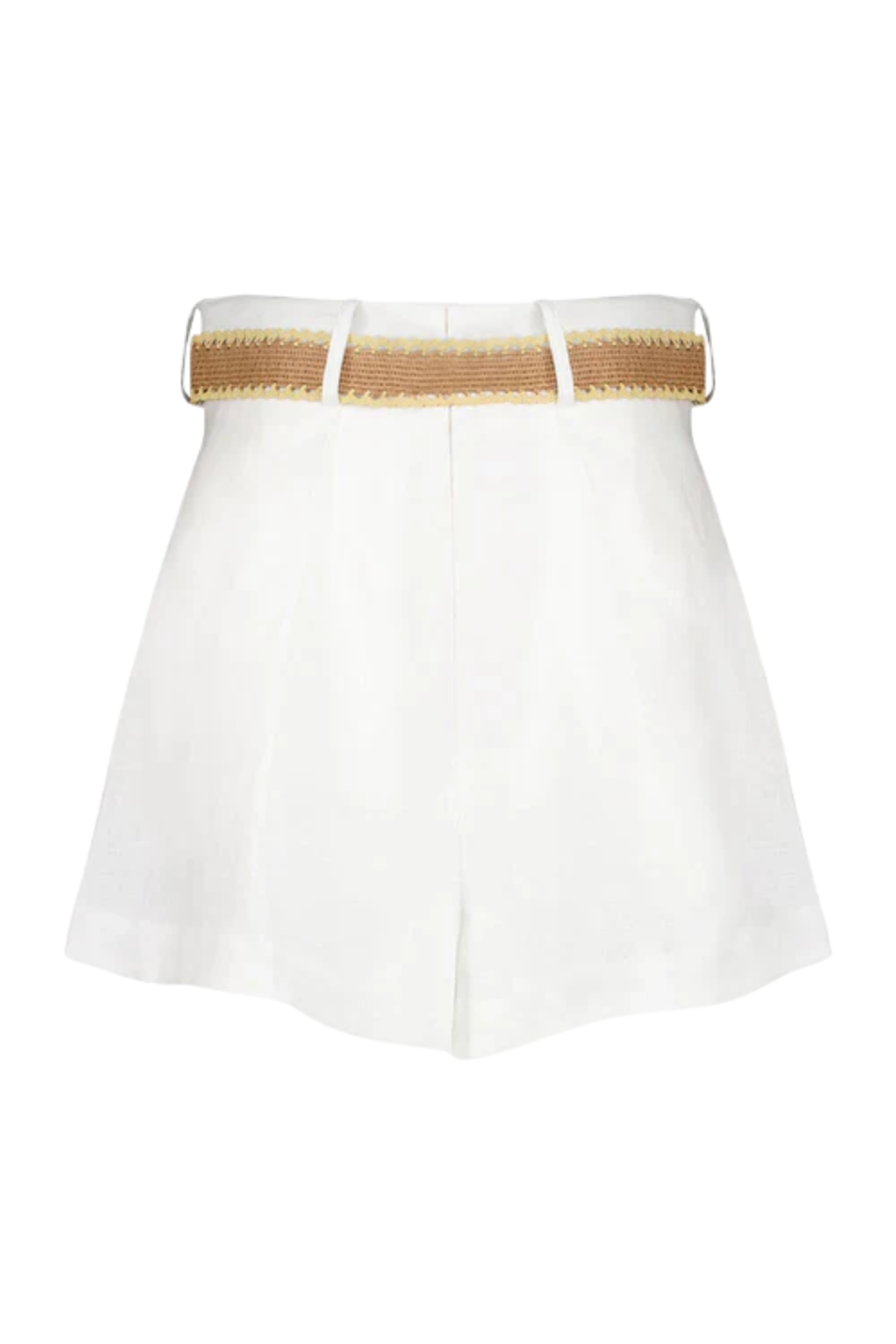 Load image into Gallery viewer, Ivory Rhiannon Tuck Linen Shorts
