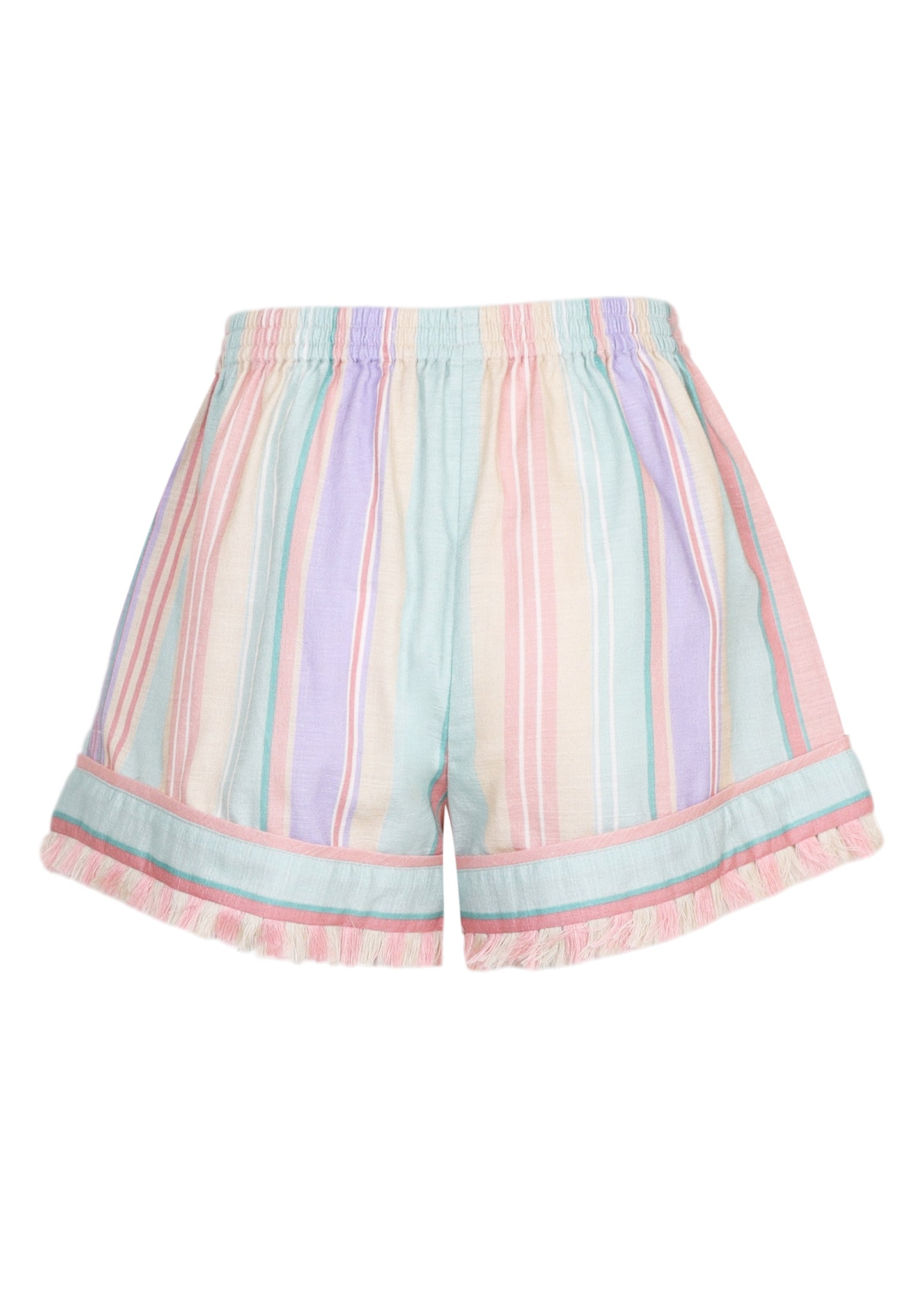 Load image into Gallery viewer, Cascadian Kids Short Multi Stripe Print
