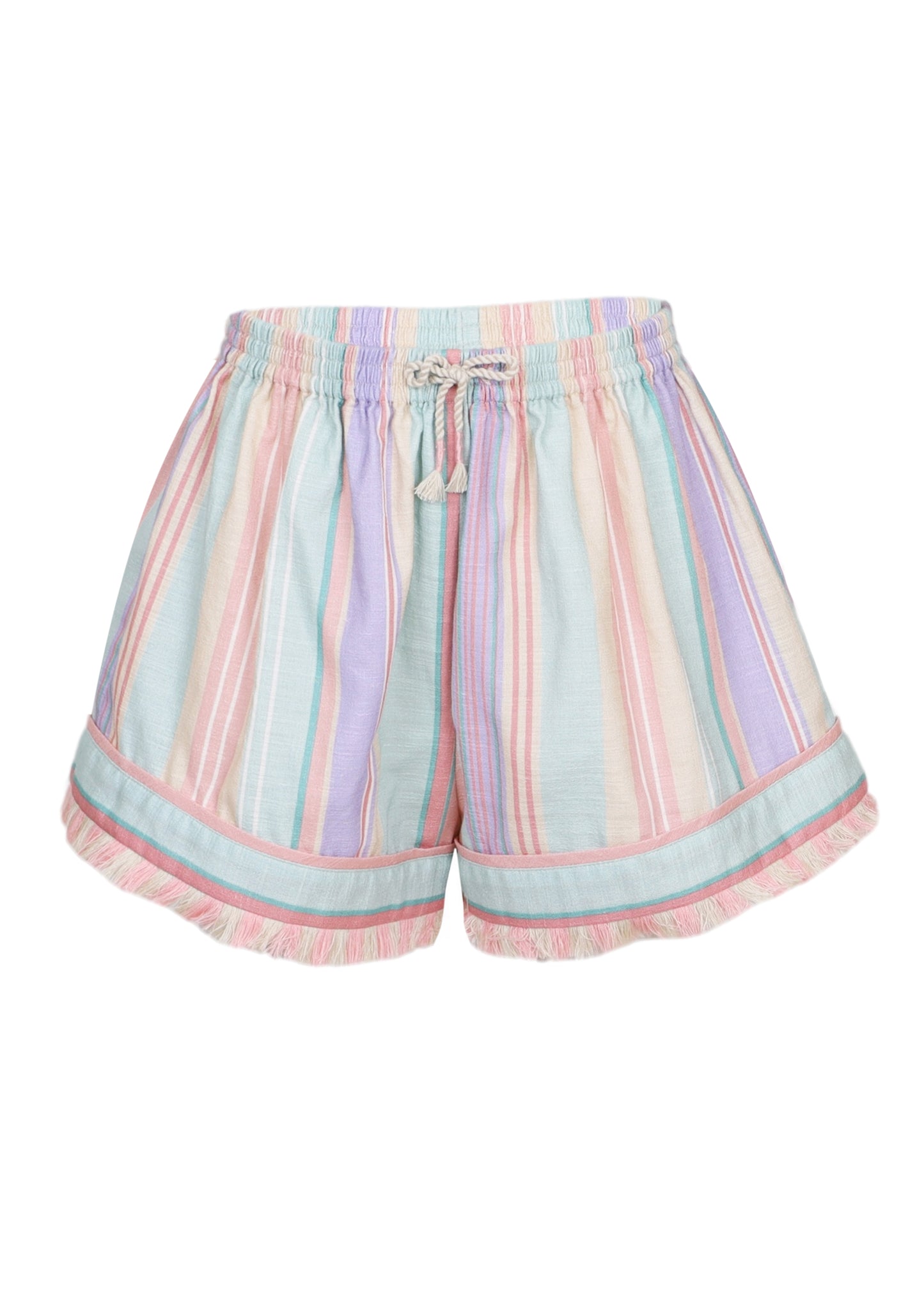 Load image into Gallery viewer, Cascadian Kids Short Multi Stripe Print
